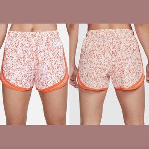 NWT $35 Nike [ Women Small ] Runnin Dri-FIT Icon Clash Tempo Shorts Orange #5865